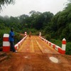 Pont
                    de Ngoyla
                    reparé par Fipcam